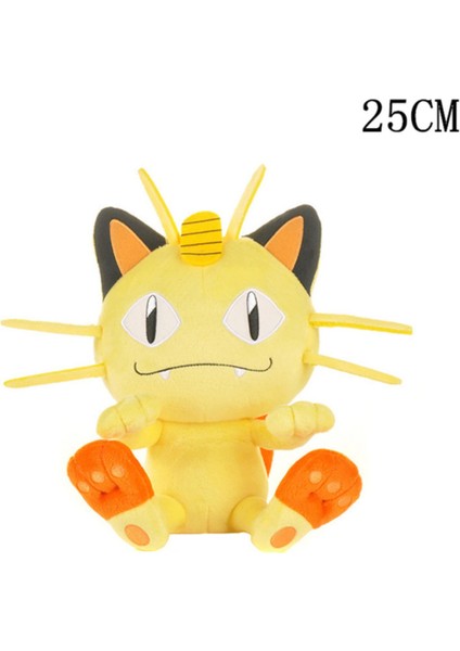 ThreeMB Toys Pokemon Orijinal Lisanslı Peluş Meowth