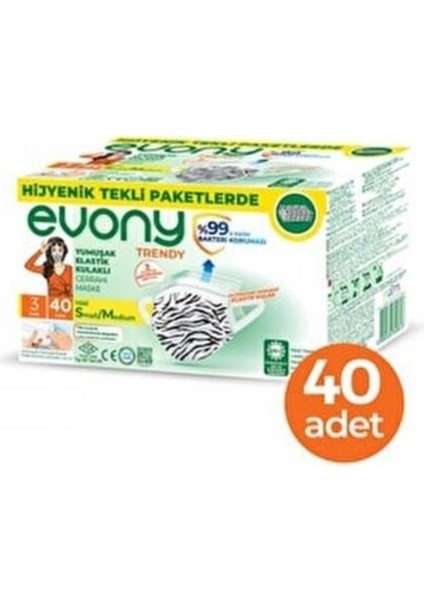 Maske 90x160mm 40x24 Trendy