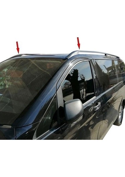 Mercedes Vito Tavan Çıtası 2004 - Abs Krom Siyah - Uzun - Orta - Kısa