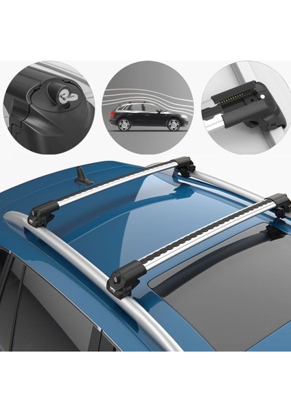 Subaru Forester (Sg) Suv 03-07 Air 1 Ara Atkı Gri fırsatları