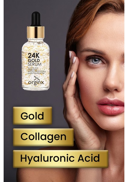 24K Altın Parçacıklı Serum 30 ml