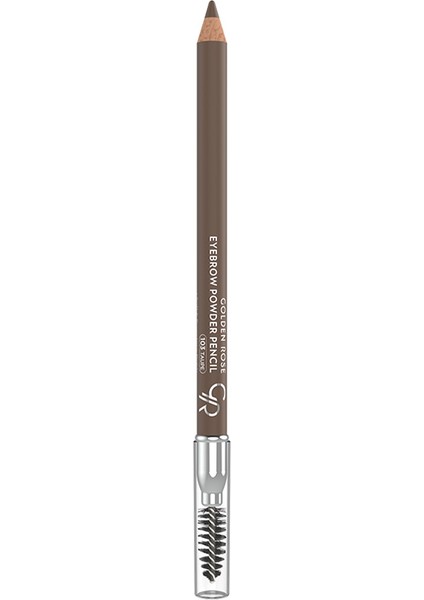 Golden Rose Eyebrow Powder Pencil No: 103 Taupe - Pudralı Kaş Kalemi - 8691190071165