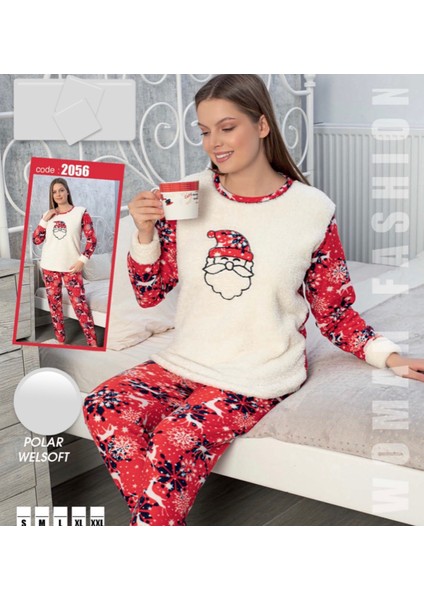 Afilli Moda Polar Pijama Takımı