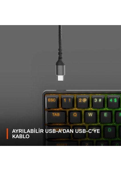 Steelseries Apex Pro Mini Mekanik Oyun Klavyesi