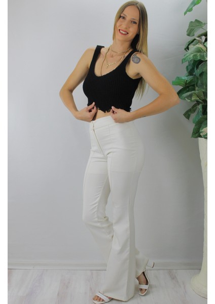 Kadın Örme Kolsuz Bayan Triko Siyah Standart fırsatları