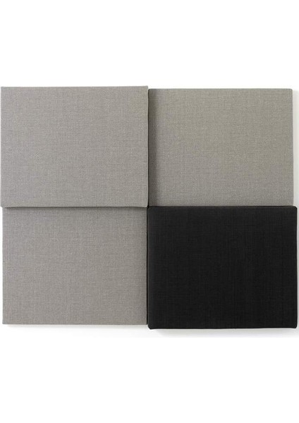 3D Akustik Kumaş Kaplı Panel Oda Kiti 60X60