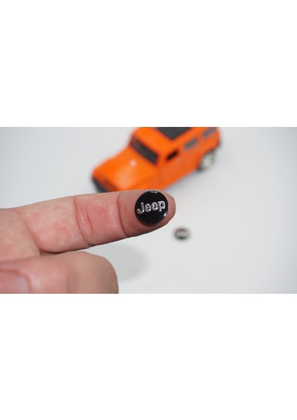 Jeep Oto Anahtar 3m Metal Alaşım Logo 2li Set
