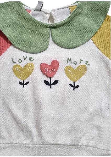 Bebe Yaka Tek Üst Sweatshirt