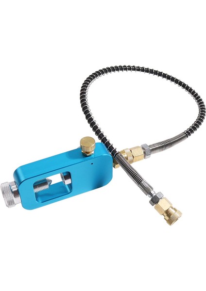 Valf Tüplü Adaptör 4500PSI Yüksek Basınçlı Alaşım Doldurma Adaptör Çapı 6mm Mavi Adaptör (Yurt Dışından)
