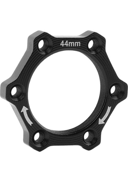 Bisiklet Dişli Hub Alüminyum Alaşım Disk Fren Rotor Flanş Adaptörü Baz Siyah 44MM (Yurt Dışından)