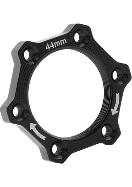 Bisiklet Dişli Hub Alüminyum Alaşım Disk Fren Rotor Flanş Adaptörü Baz Siyah 44MM (Yurt Dışından)