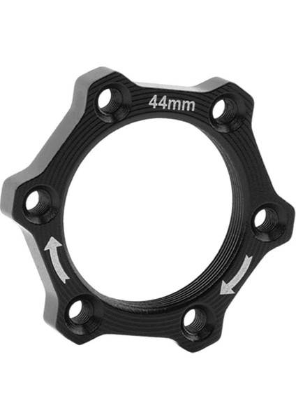 Bisiklet Dişli Hub Alüminyum Alaşım Disk Fren Rotor Flanş Adaptörü Baz Siyah 44MM (Yurt Dışından)