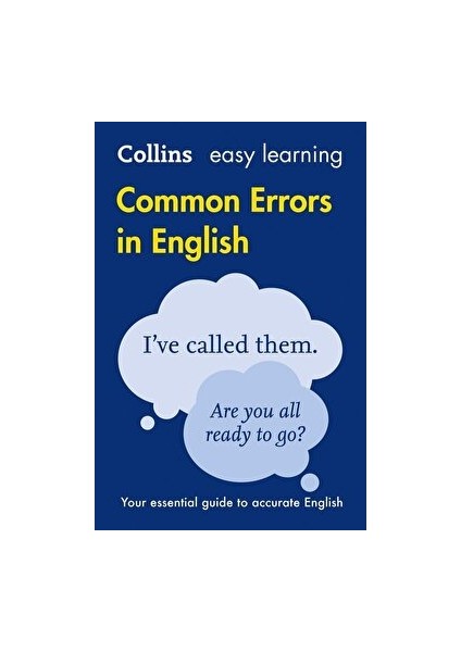 Collins Easy Learning Common Errors In English