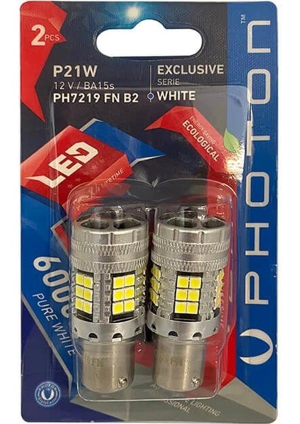 P21W Beyaz Fanlı Blister