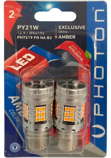 P21W Turuncu Fanlı Blister