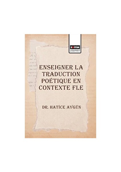 Enseigner La Traduction Poetique En Contexte Fle