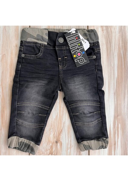 Kamuflaj Kemerli Kot Pantolon