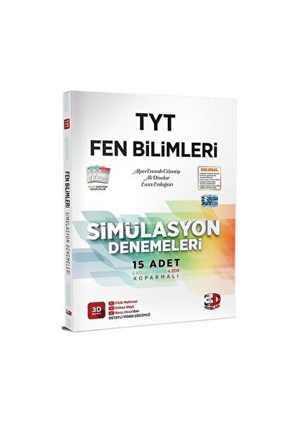 TYT Fen Bilimleri Simülasyon Denemeleri