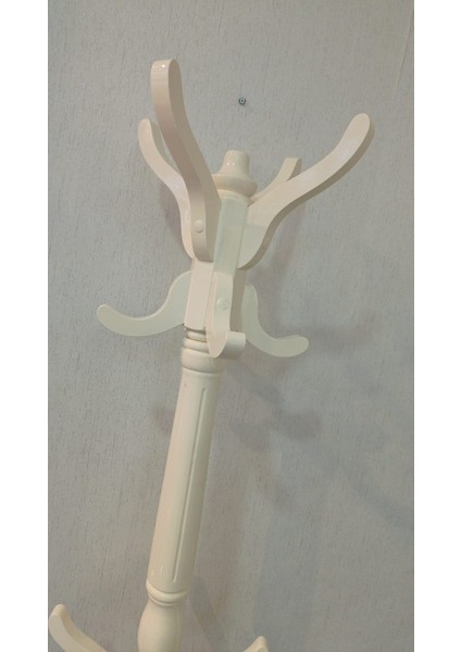 Nivemeshome Ayaklı Ahşap Krem Askılık 175 cm fiyatları