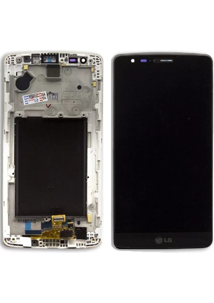 Lg G3 Mini D723 LCD Ekran Dokunmatik Siyah Çıtalı