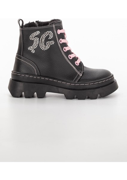 6771P Deri Postal Anatomik Kız Çocuk Bot Siyah Pembe fiyatları