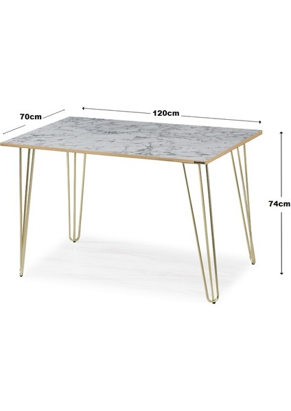 70 x 120 cm Masa Mutfak Masası Yemek Masası Çalışma Masası Beyaz indirimleri