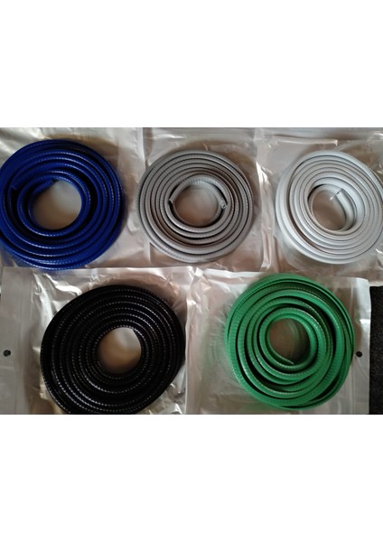 Oto Tuning Oto Araç Kapı Koruma Fitili 5metre Parlak Siyah Renk Çarpma Çizilme Önleyici Fitil