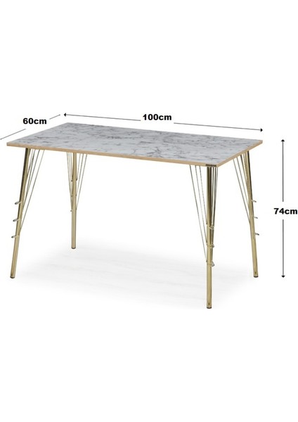 60 x 100 cm Masa Mutfak Masası Yemek Masası Çalışma Masası Beyaz indirimleri
