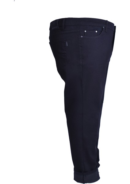 Büyük Beden Erkek Lacivert Keten Pantolon fiyatları