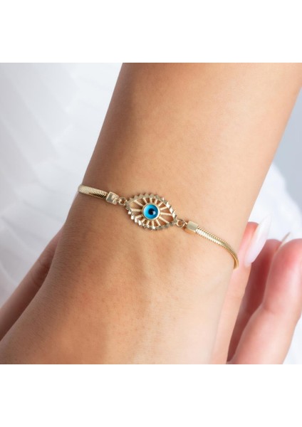 Altın Ezme Zincir Göz Bileklik fiyatları