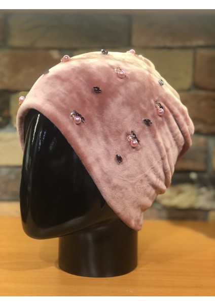 Mamasorbatti Hint Kadifesi Kadın Şapka