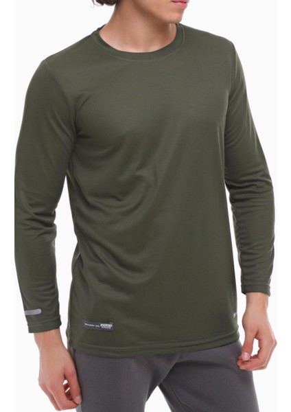 Erkek Nem Emici Performans Uzun Kollu Egzersiz Tshirt modelleri