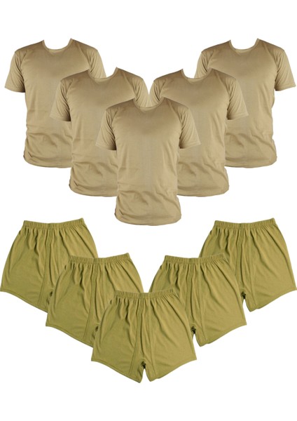 Asker Fanila ve Boxer Takımı 5'er Adet