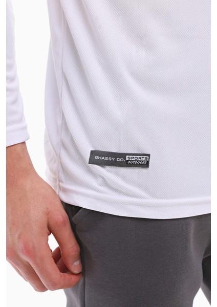 Erkek Nem Emici Performans Uzun Kollu Egzersiz Tshirt indirimleri