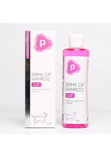 VetPrive Dermacare Cat Shampoo/Kediler için Dermacare Şampuan 200 Ml