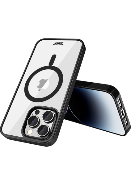 Buff iPhone 14 Pro Max Magsafe Slim Fit Kılıf Black