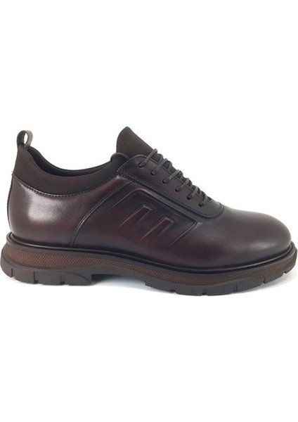 3815 Deri Günlük Erkek Ayakkabı-Kahverengi fiyatları