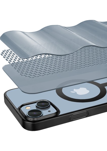 Buff iPhone 14 Plus Magsafe Slim Fit Kılıf Black modelleri