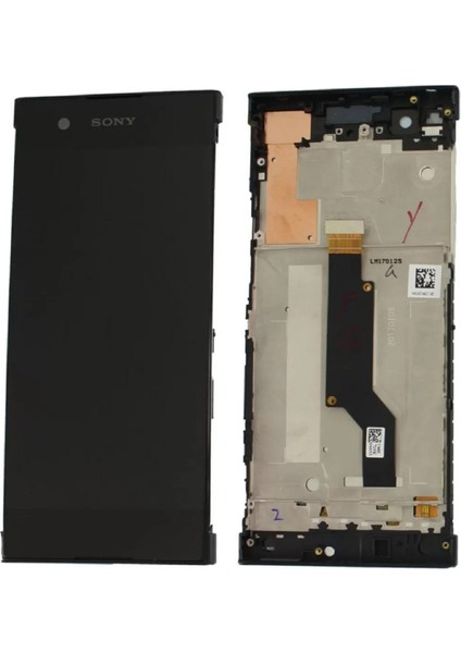 Sony Xperia Xa1 LCD Ekran Dokunmatik Siyah Çıtalı