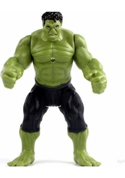 Lrs Store Marvel Avangers Işıklı Hulk Figür 14 cm Kaliteli