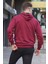 Bordo Kapüşonlu Sweatshirt 4721 2