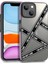 Apple iPhone 13 Uyumlu Fashion Desenli-Aynalı Kılıf 1