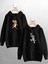 Sevgili Çift Kombini Özel Tasarım 2'li Sweatshirt Set 1