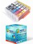 Canon Pixma MX725 PGI-550XL CLI-551XL Uyumlu Kolay Dolan (Dolabilen Tıpalı Otoreset) Kartuş Seti - 5 Renk (Tam Dolu) 1
