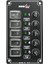 Marine Tekne Switch Panel 5 Anahtarlı Dikey 12-24v Sigorta Paneli 1