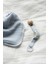 Paci Braid Emzik Askısı-Baby Blue / Ivory 2
