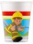 Firefighters Karton Bardak 8oz 8li 1