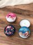 Yılbaşı Yeni Yıl Konsept 3lü Mumlu Metal Kutu Seti Christmas Candle Boxes With Candle 7x3.5 1