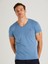 İndigo Erkek Slim Fit V Yaka Tshirt 6