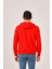 Kırmızı Erkek Regular Fit Kapüşonlu Sweatshirt 4